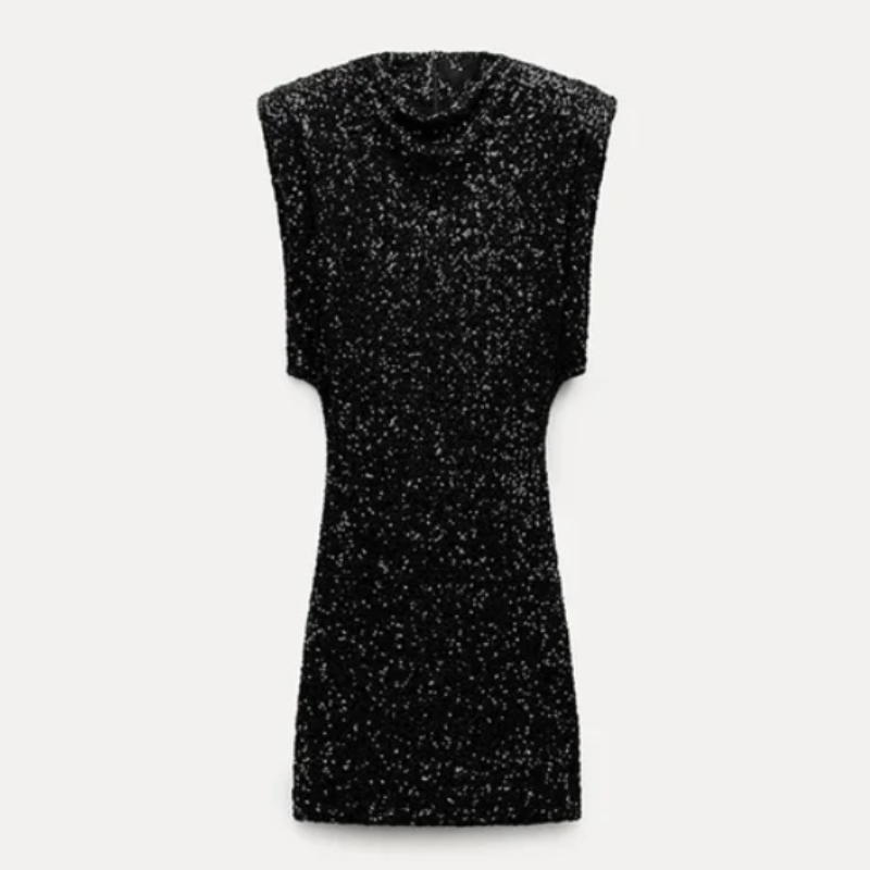 Glitzerndes Partykleid mit Pailletten