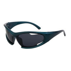 Gafas de sol dinámicas punk Y2K