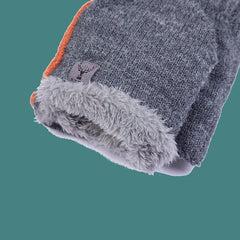 Guantes cálidos de medio dedo