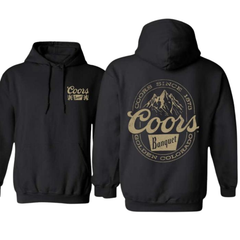 Sudadera con capucha con estampado gráfico y diseño frontal y posterior