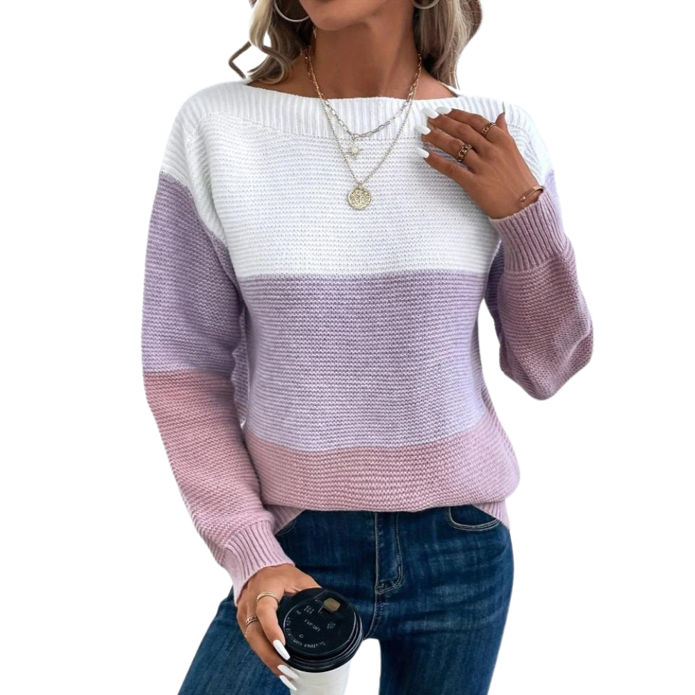 Casual Knit Pullover Sweater