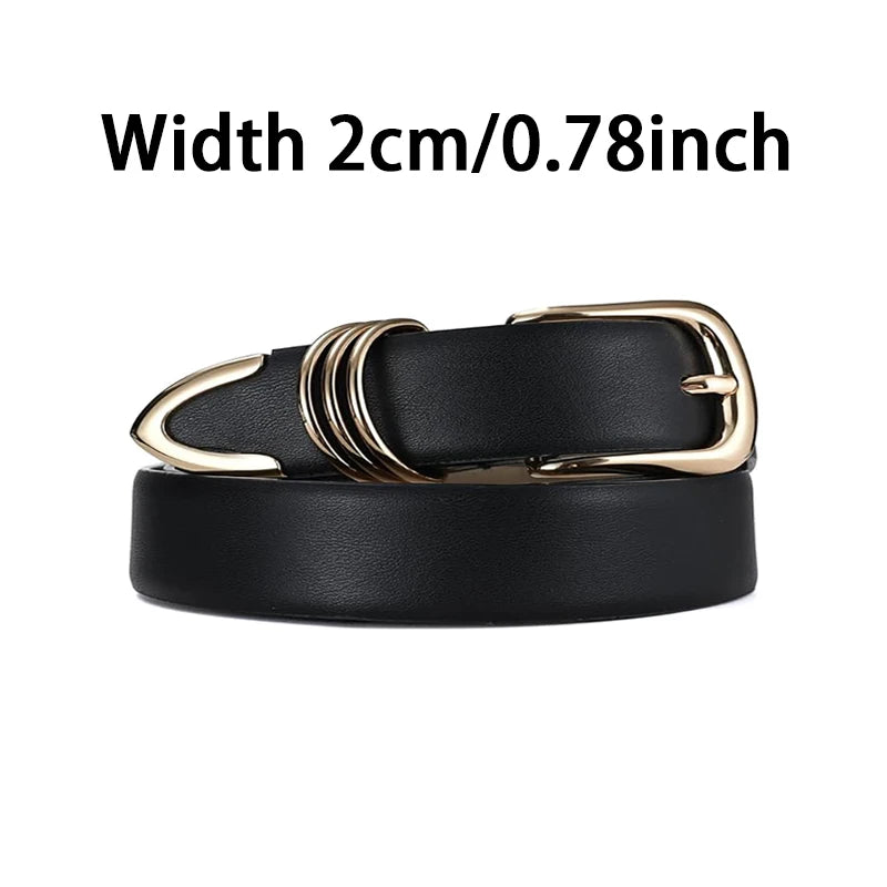 Golden Needle Buckle Belt