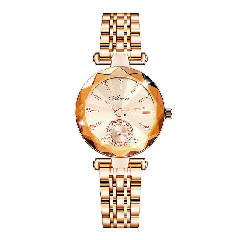Simple Cut Quartz Watch