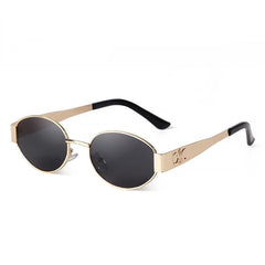 Retro Oval Sunglasses for Women