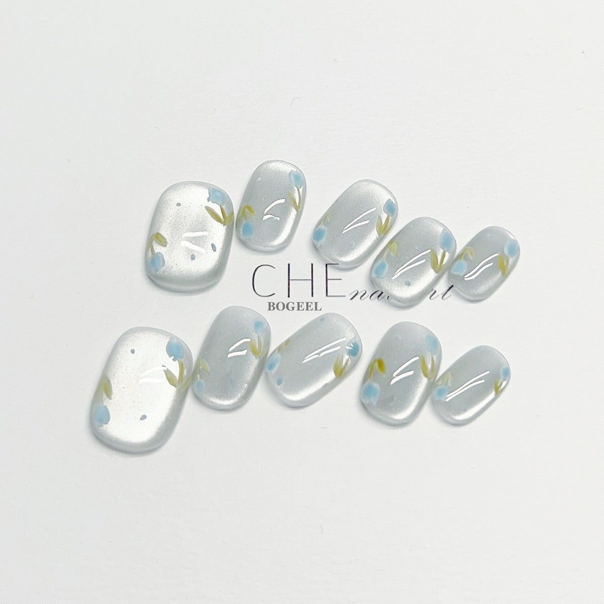 Kurze Nagelspitze für den Sommer