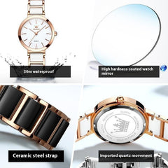 Fashionable Waterproof Original Quartz Movement Niche High-end Watch