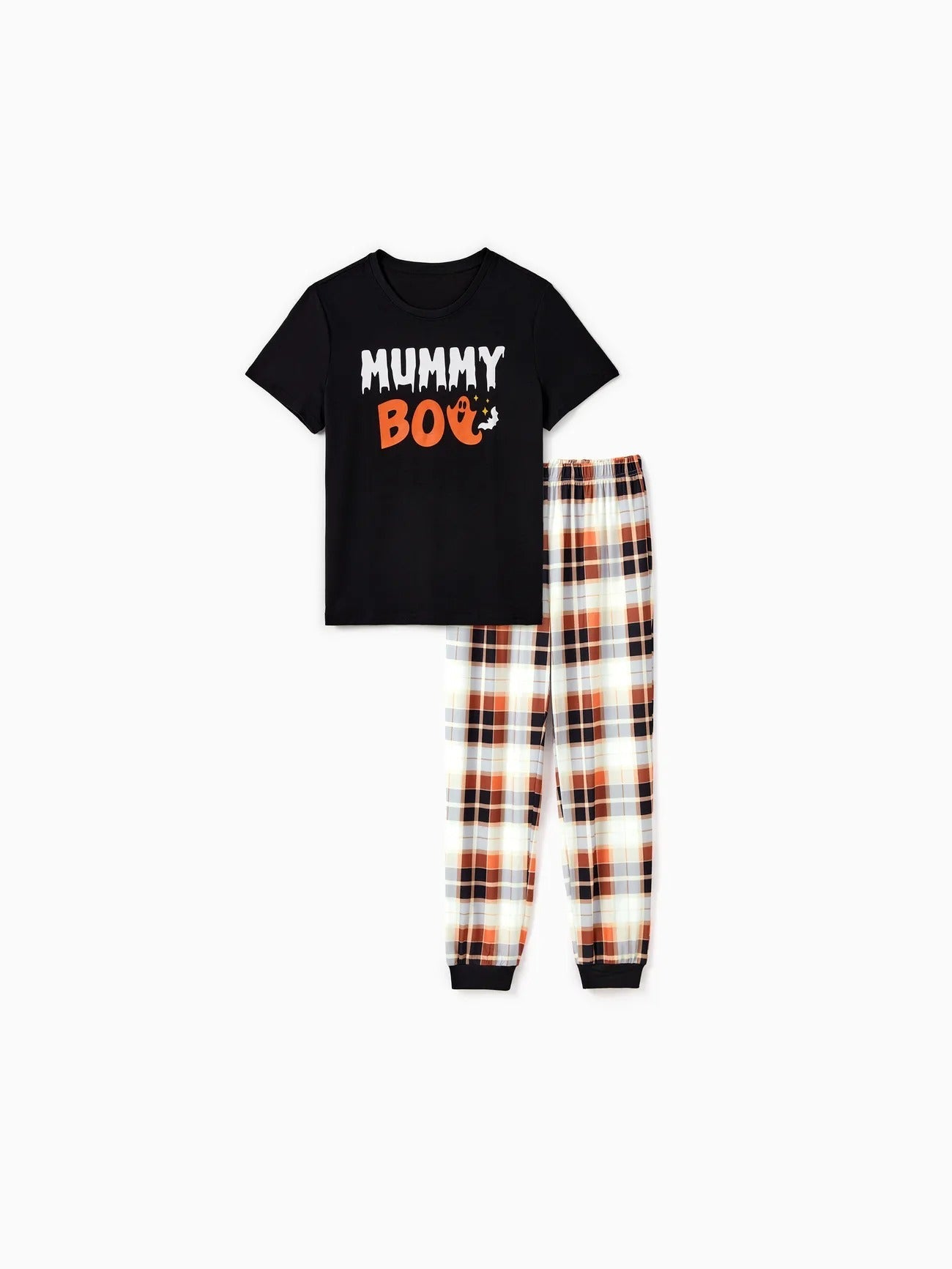 Passendes Halloween-Familien-Boo-Pyjama-Set