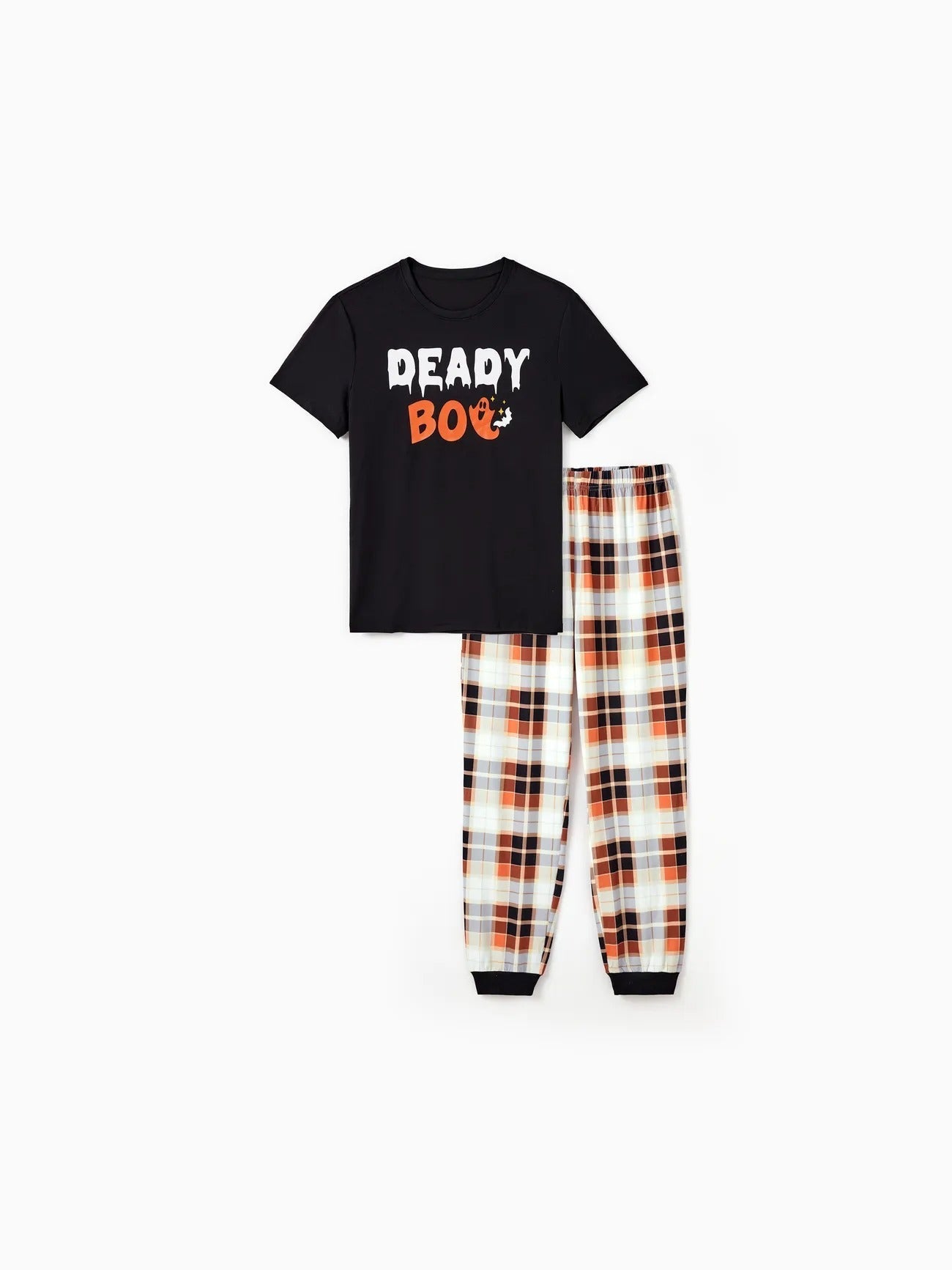 Passendes Halloween-Familien-Boo-Pyjama-Set