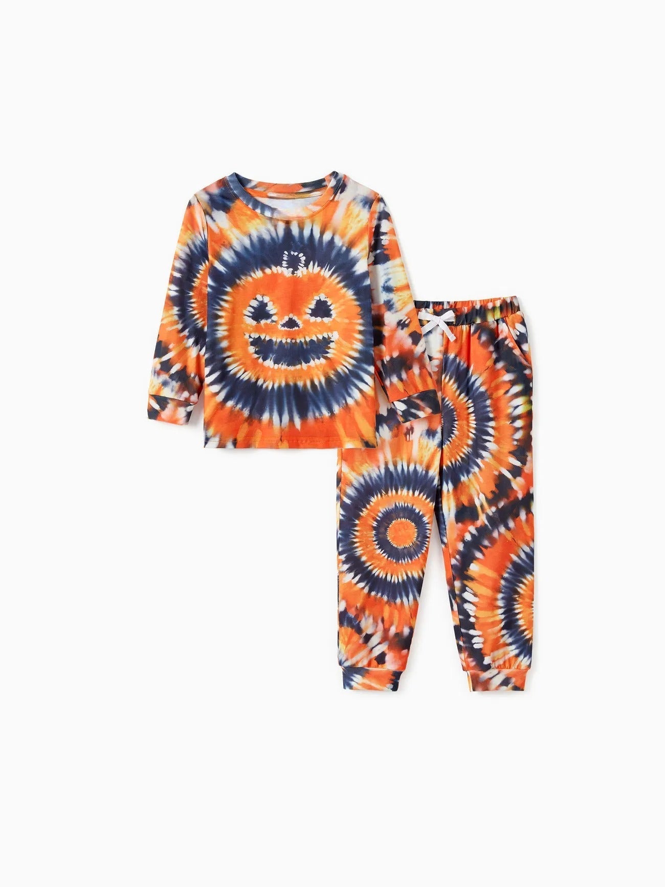 Passendes Familien-Pyjama-Set mit Halloween-Print