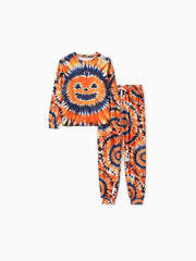 Passendes Familien-Pyjama-Set mit Halloween-Print