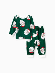 Conjunto de pijama familiar festivo de Papá Noel