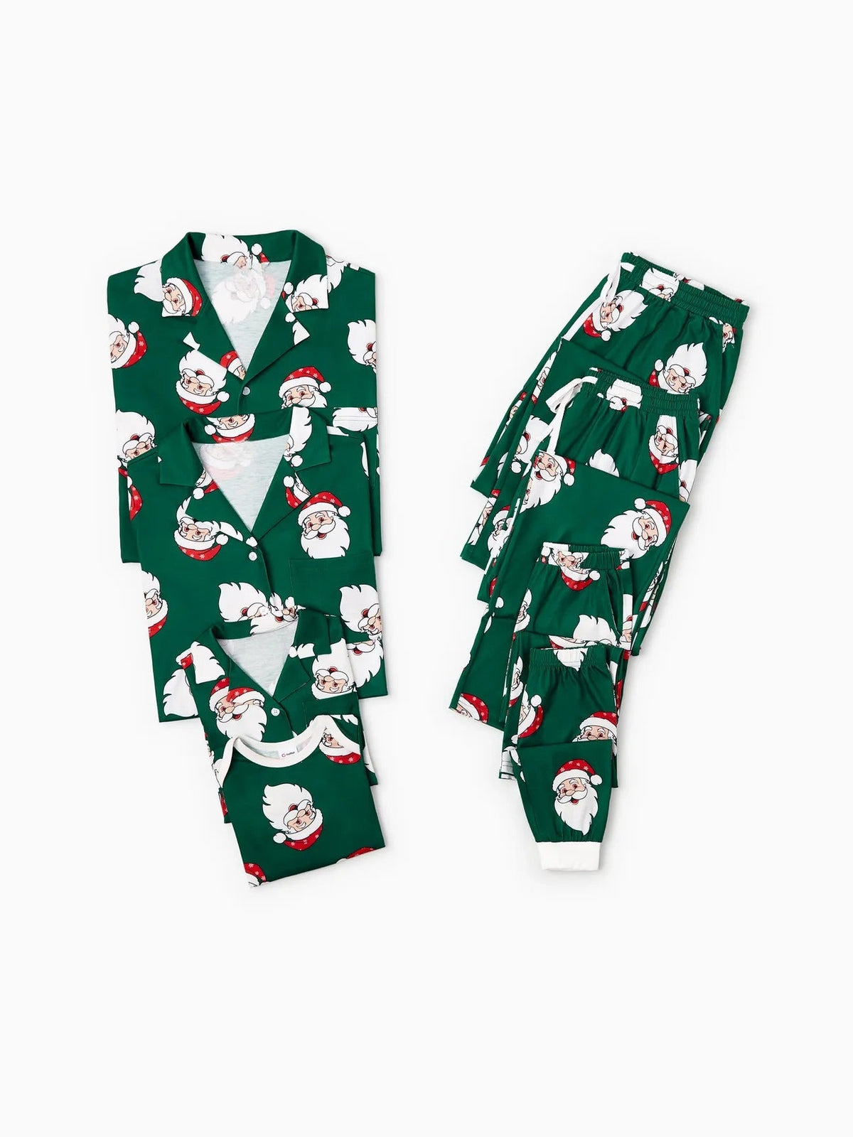 Conjunto de pijama familiar festivo de Papá Noel