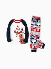 Reindeer Printed Matching Family Outfit Set