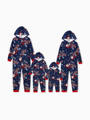 Conjunto familiar de diversión navideña