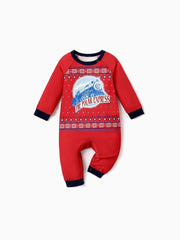 Conjunto de pijama familiar navideño a juego de El Expreso Polar 