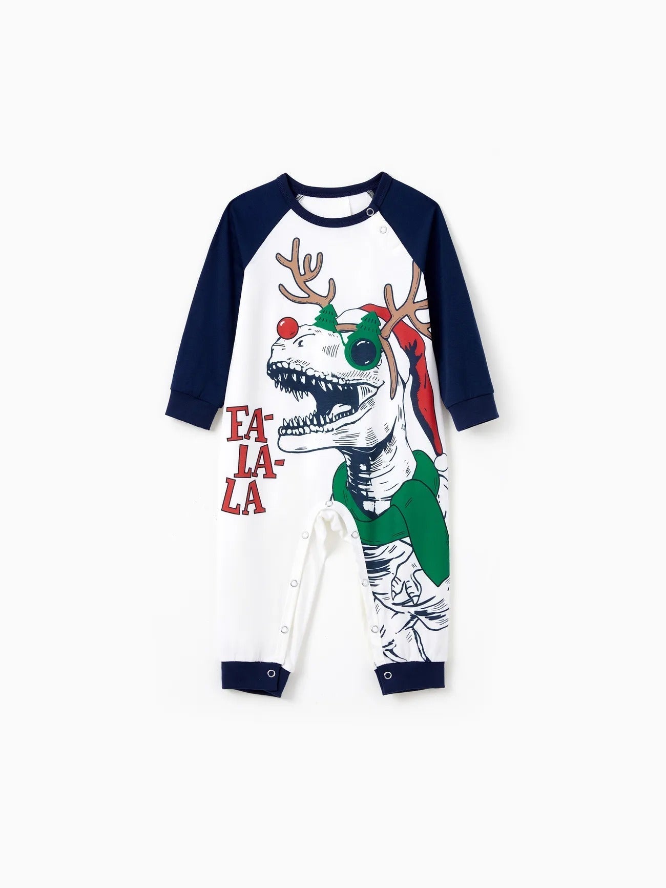 Passendes Pyjama-Set für die Dinosaurierfamilie