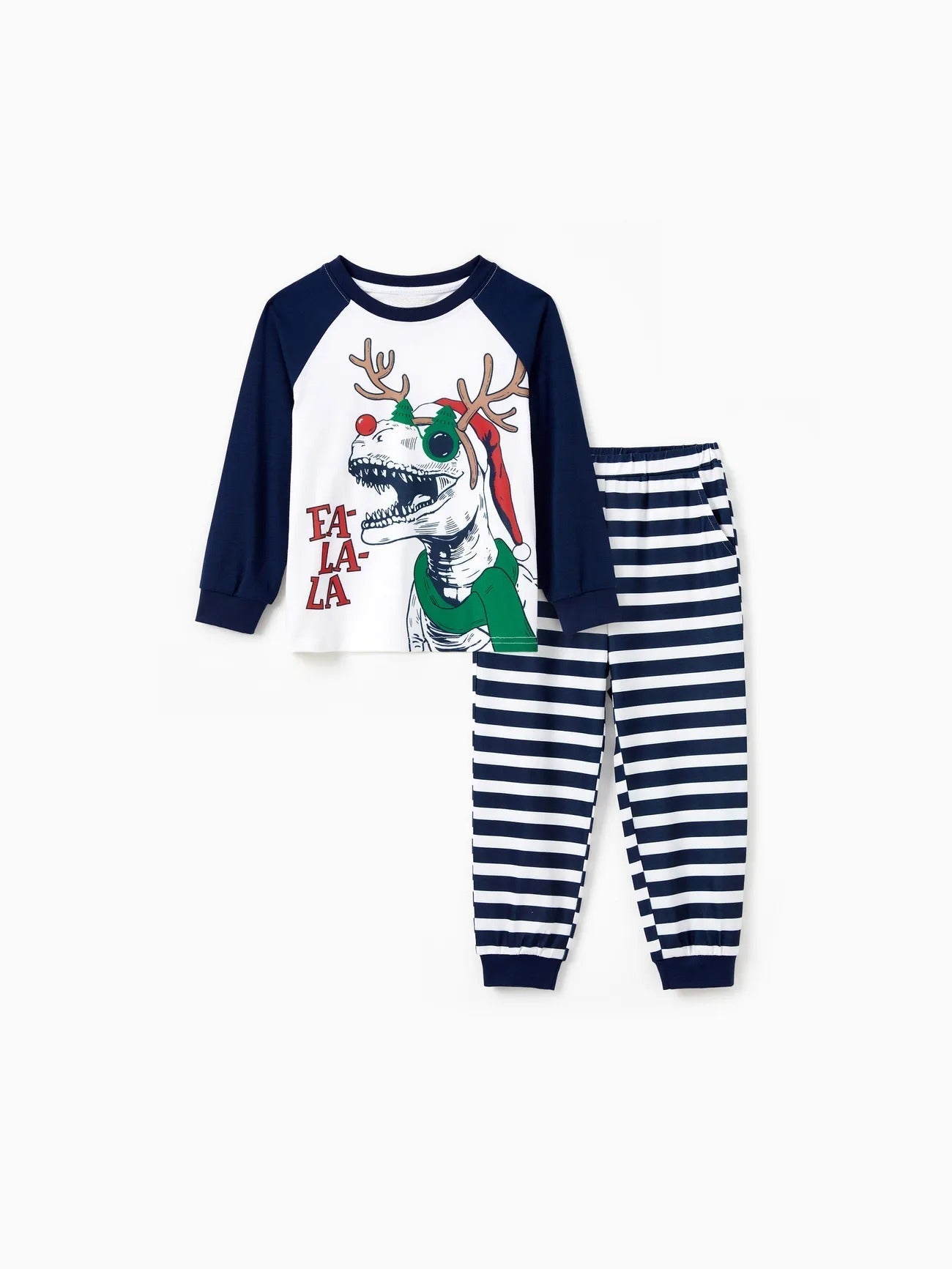 Passendes Pyjama-Set für die Dinosaurierfamilie