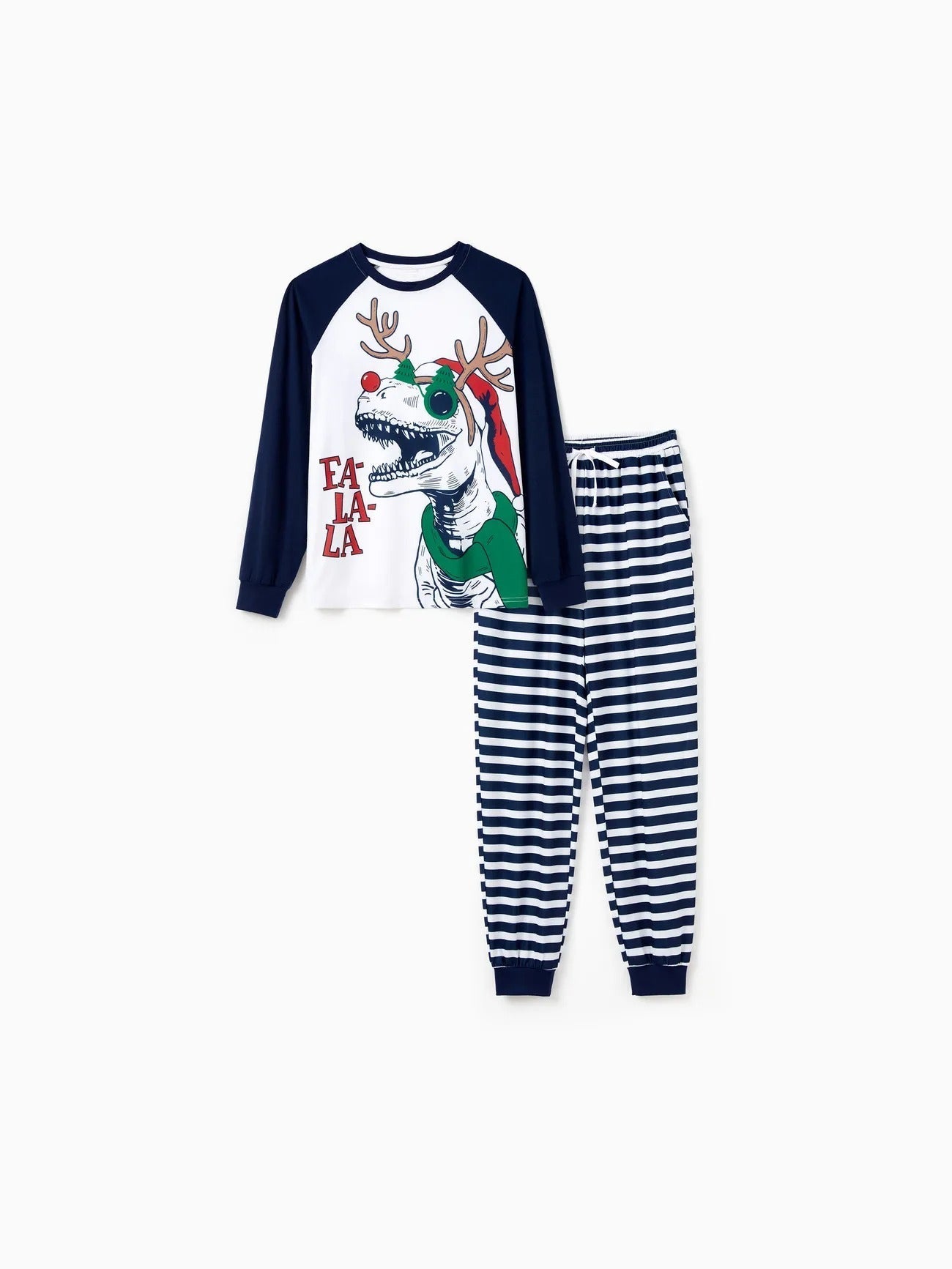 Passendes Pyjama-Set für die Dinosaurierfamilie