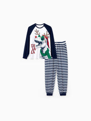 Passendes Pyjama-Set für die Dinosaurierfamilie