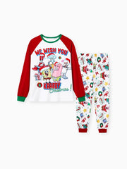 Weihnachtsfestliches Familienpyjama-Set