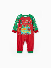 Conjunto de pijama navideño a juego para toda la familia con estampado de Scooby Doo Joy Ride