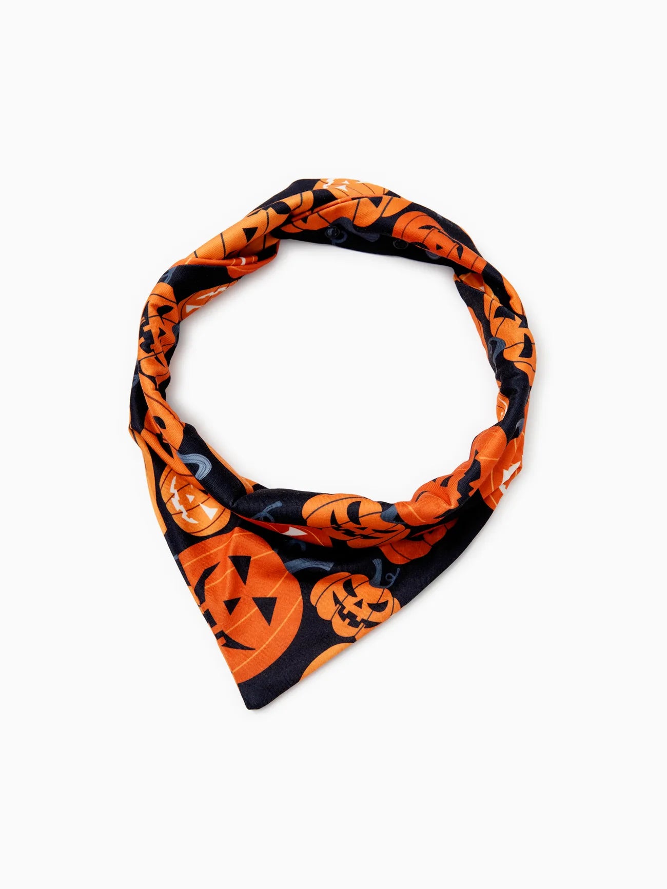 Conjunto de pijama familiar a juego con diseño de calabaza para Halloween 
