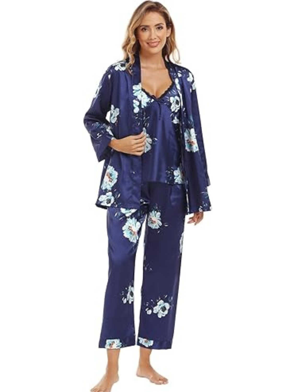 3 Pieces Sleepwear Pajama Sets