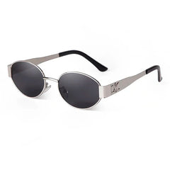 Retro Oval Sunglasses for Women