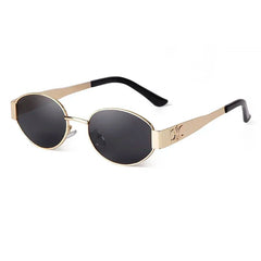 Retro Oval Sunglasses for Women