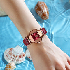 Simple Diamond Quartz Watch