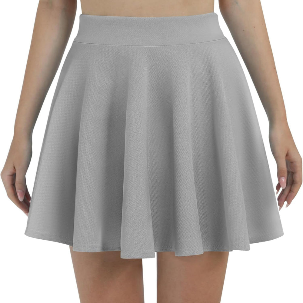 Casual Flared Mini Skirt