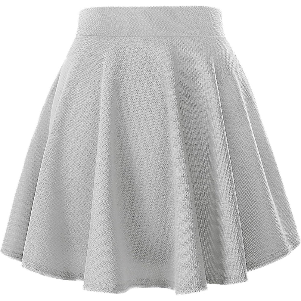 Casual Flared Mini Skirt