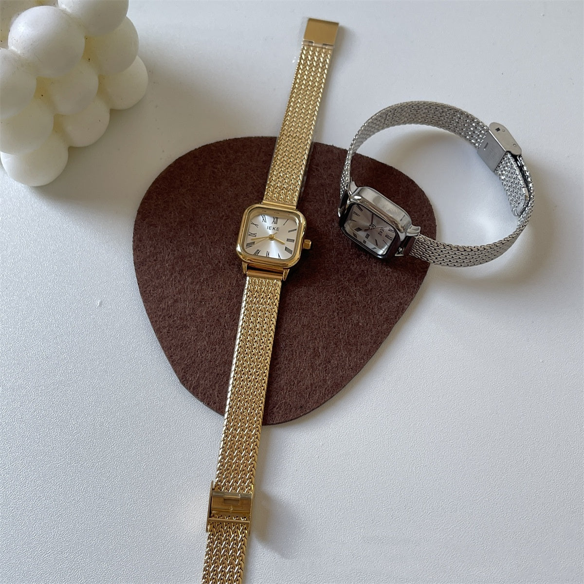 Retro Roman Steel Quartz Watch