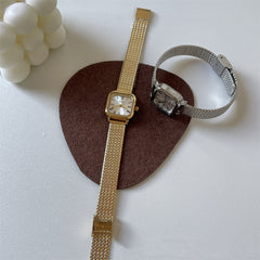 Retro Roman Steel Quartz Watch
