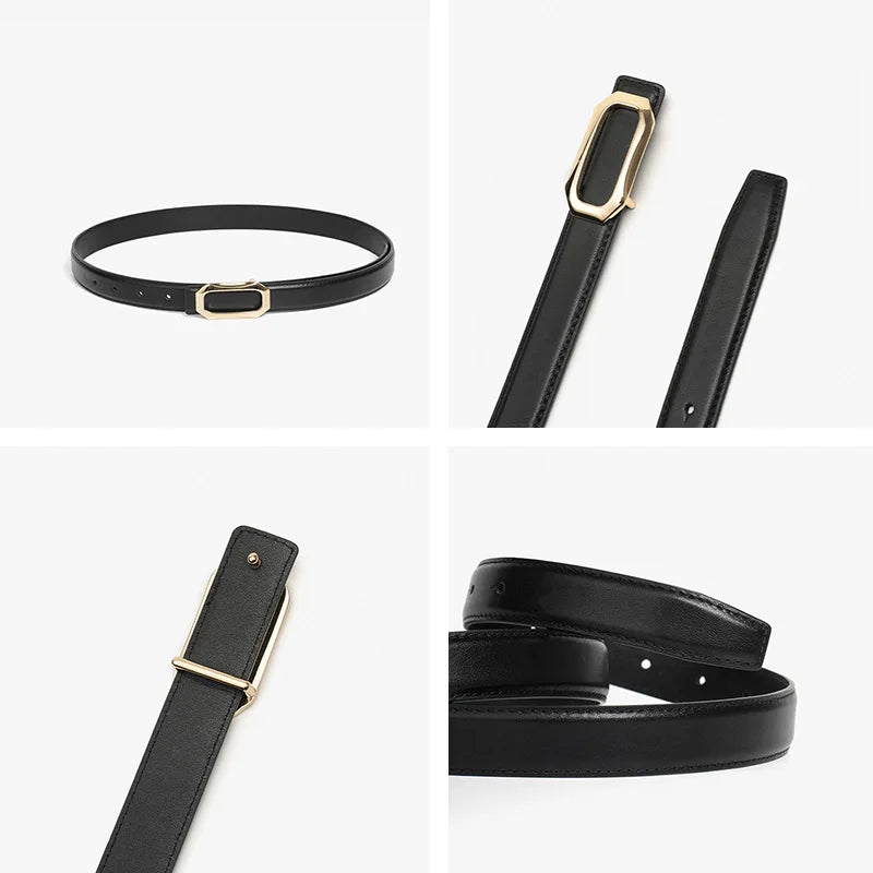 Casual Genuine Cow Leather Belt