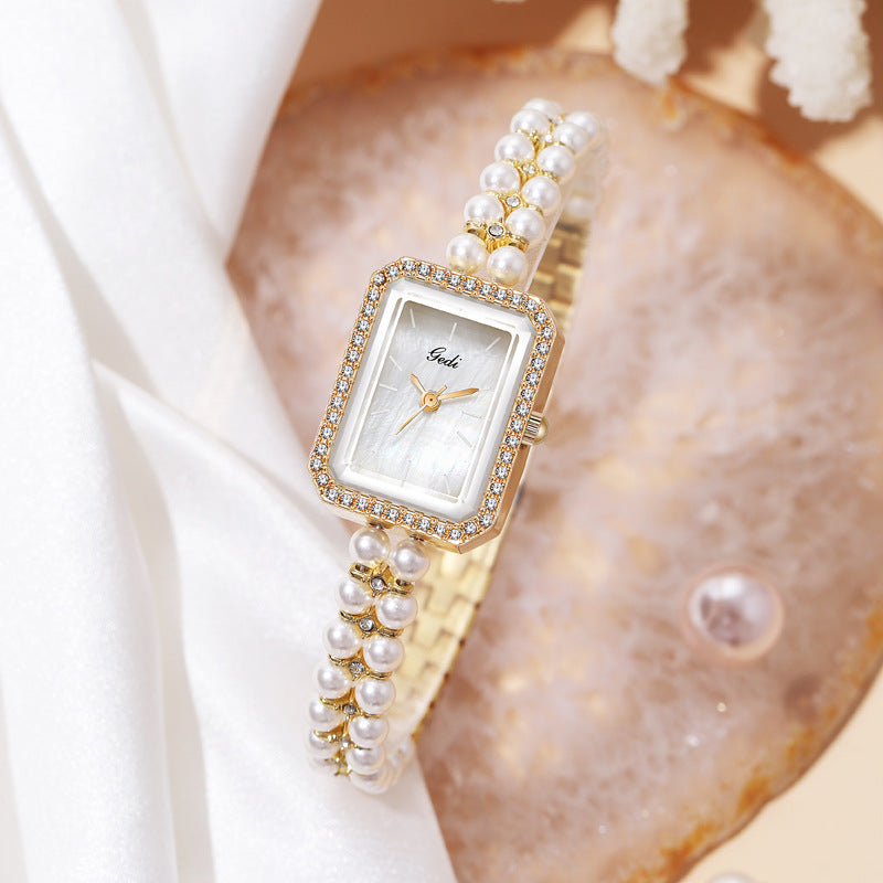 Shell Pearls Creative Quartz Watch