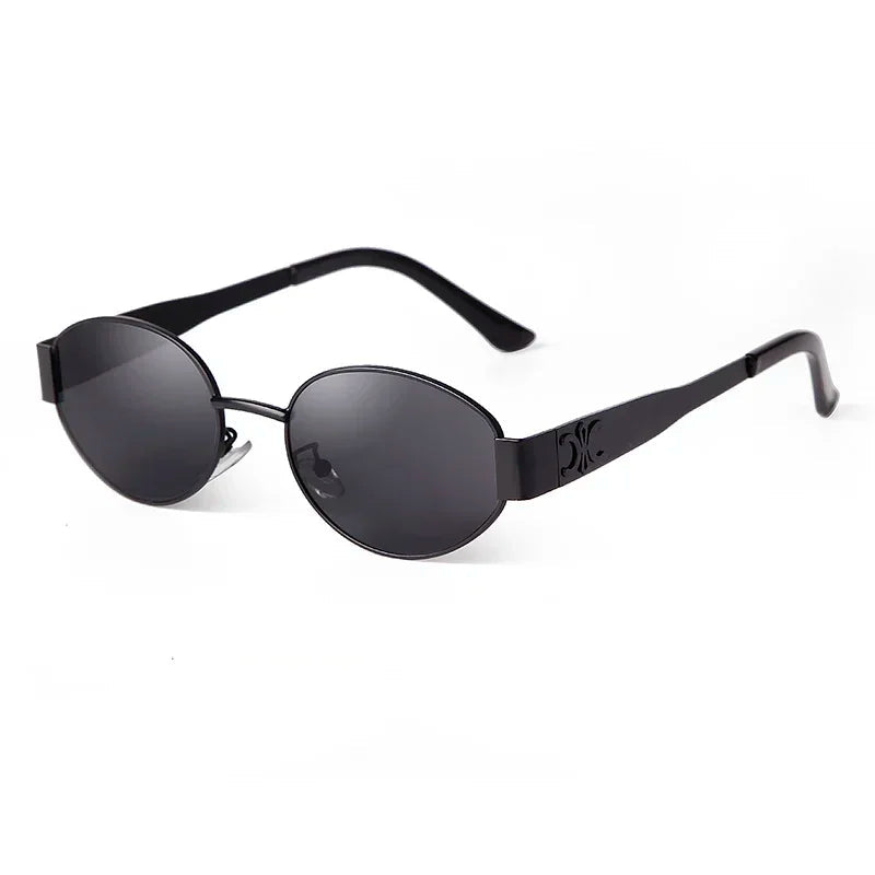 Retro Oval Sunglasses for Women