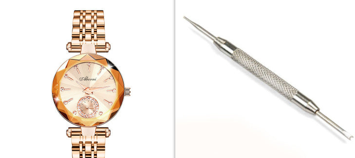 Simple Cut Quartz Watch