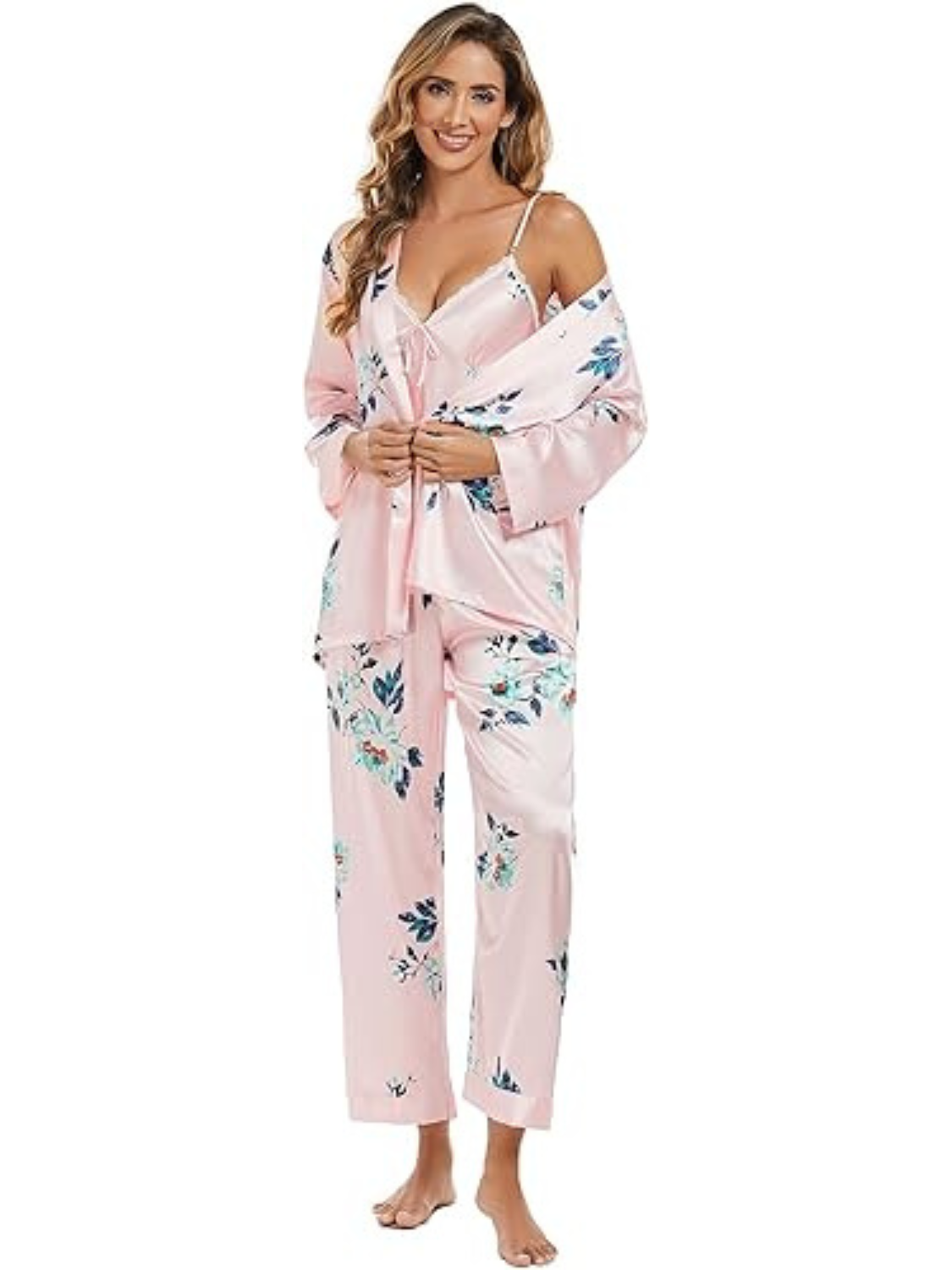 3 Pieces Sleepwear Pajama Sets