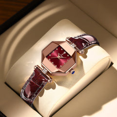 Simple Diamond Quartz Watch