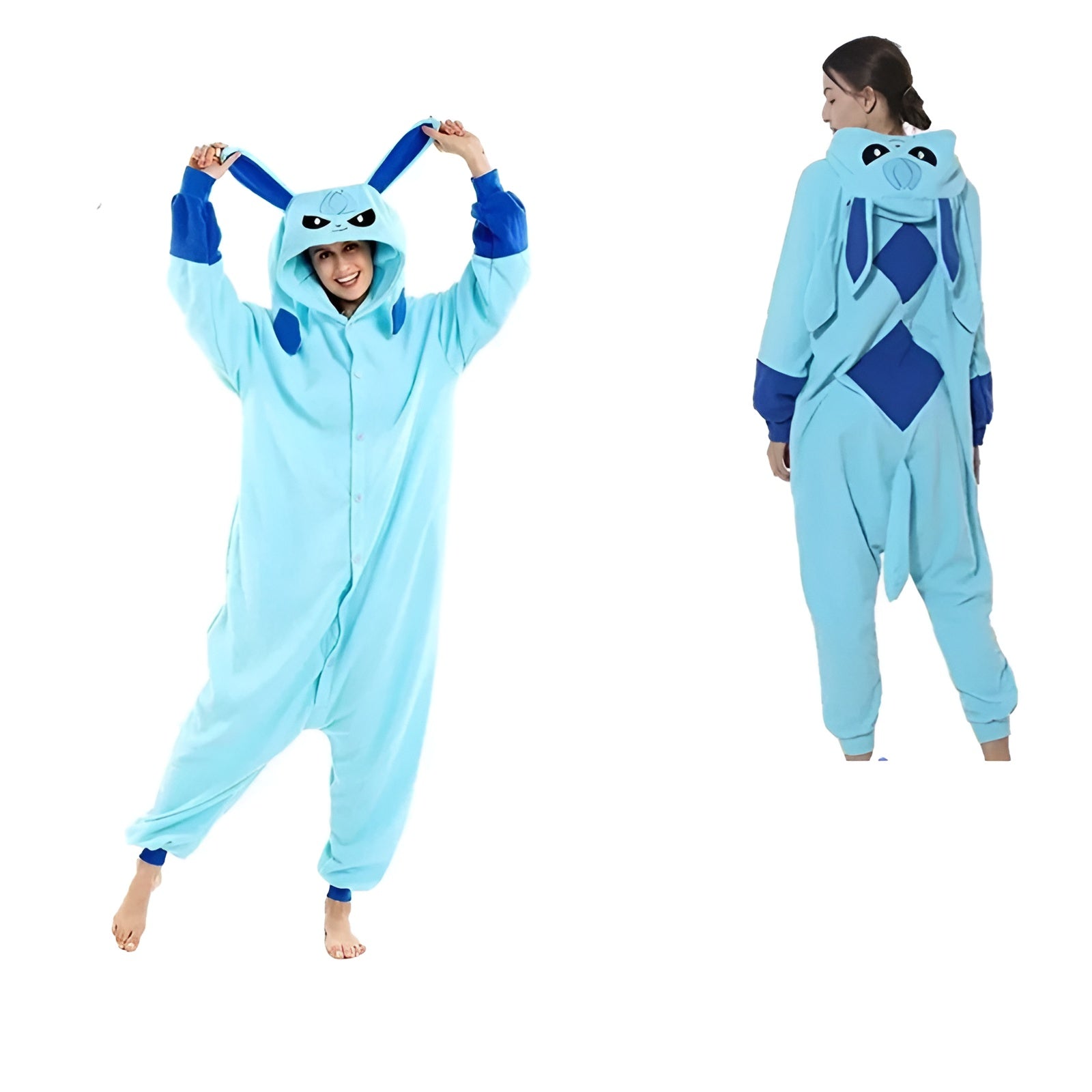 Cartoon Character Plush Pajamas