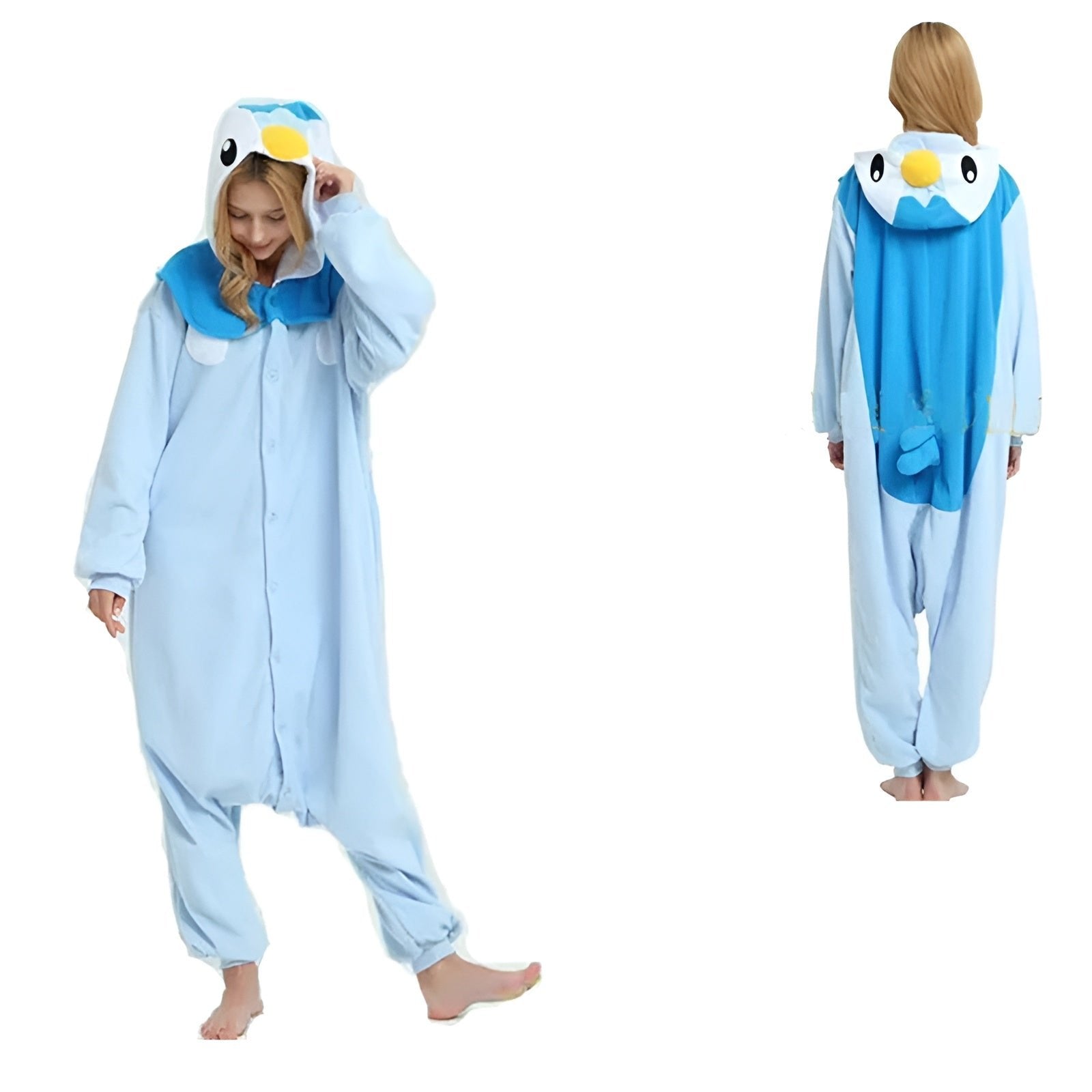 Cartoon Character Plush Pajamas