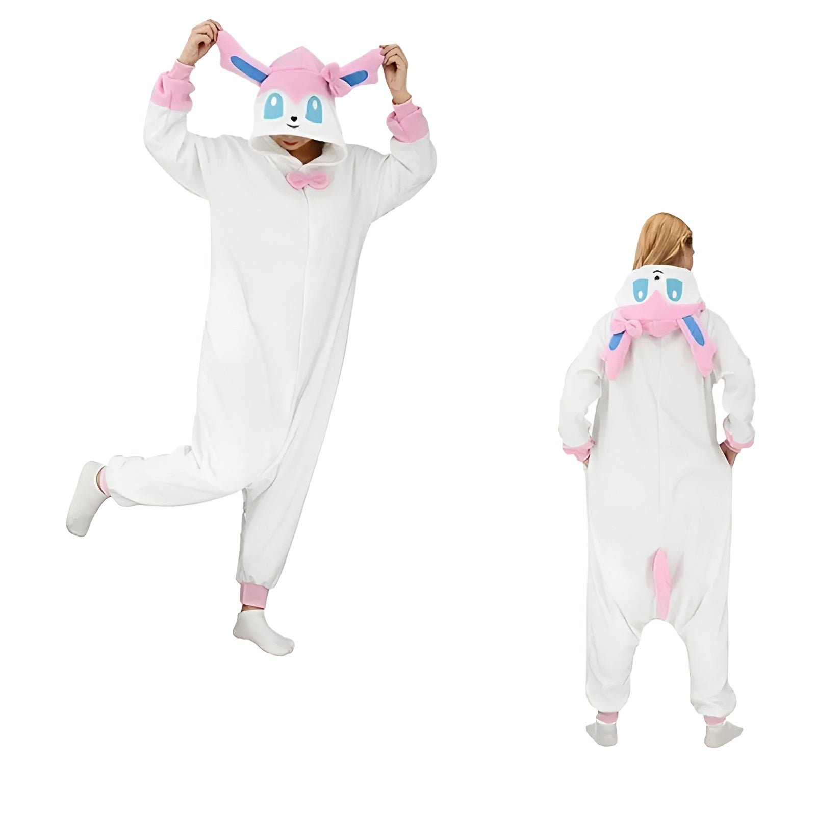 Cartoon Character Plush Pajamas