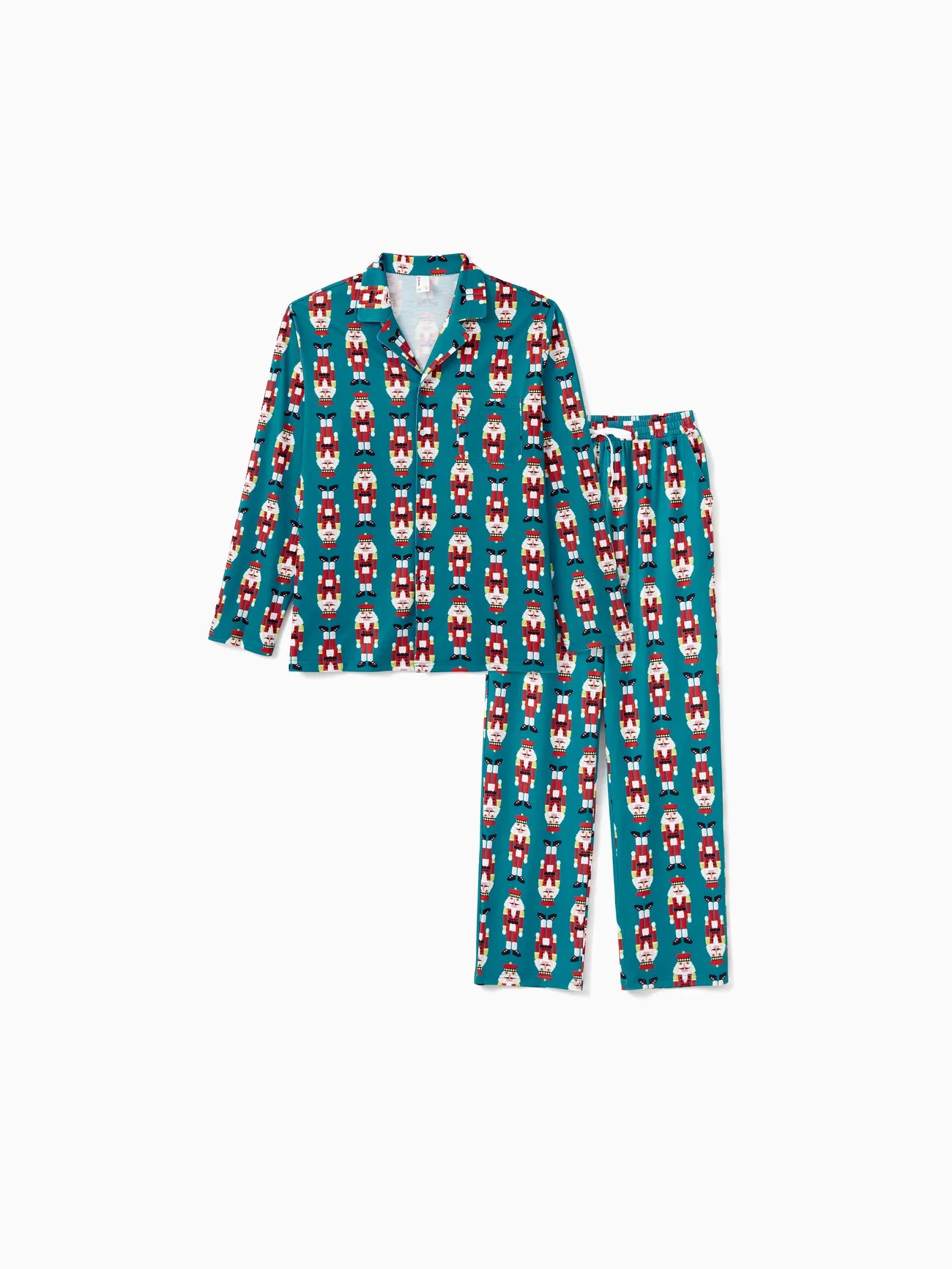 Conjunto de pijama familiar a juego con estampado de Cascanueces