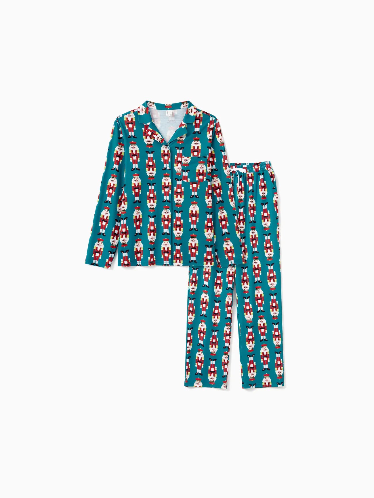 Conjunto de pijama familiar a juego con estampado de Cascanueces