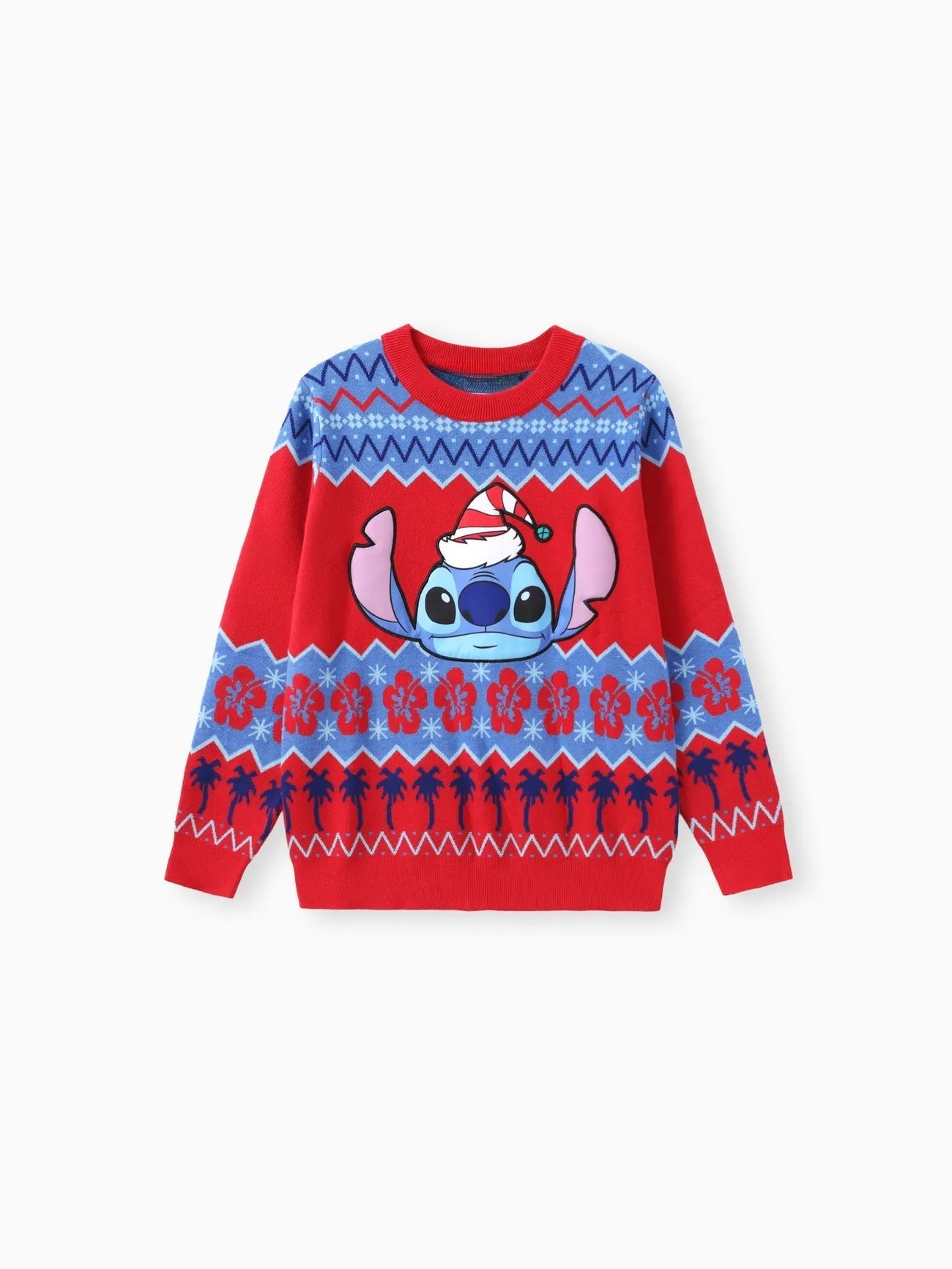 Cartoon Printed Christmas Knitwear Tops