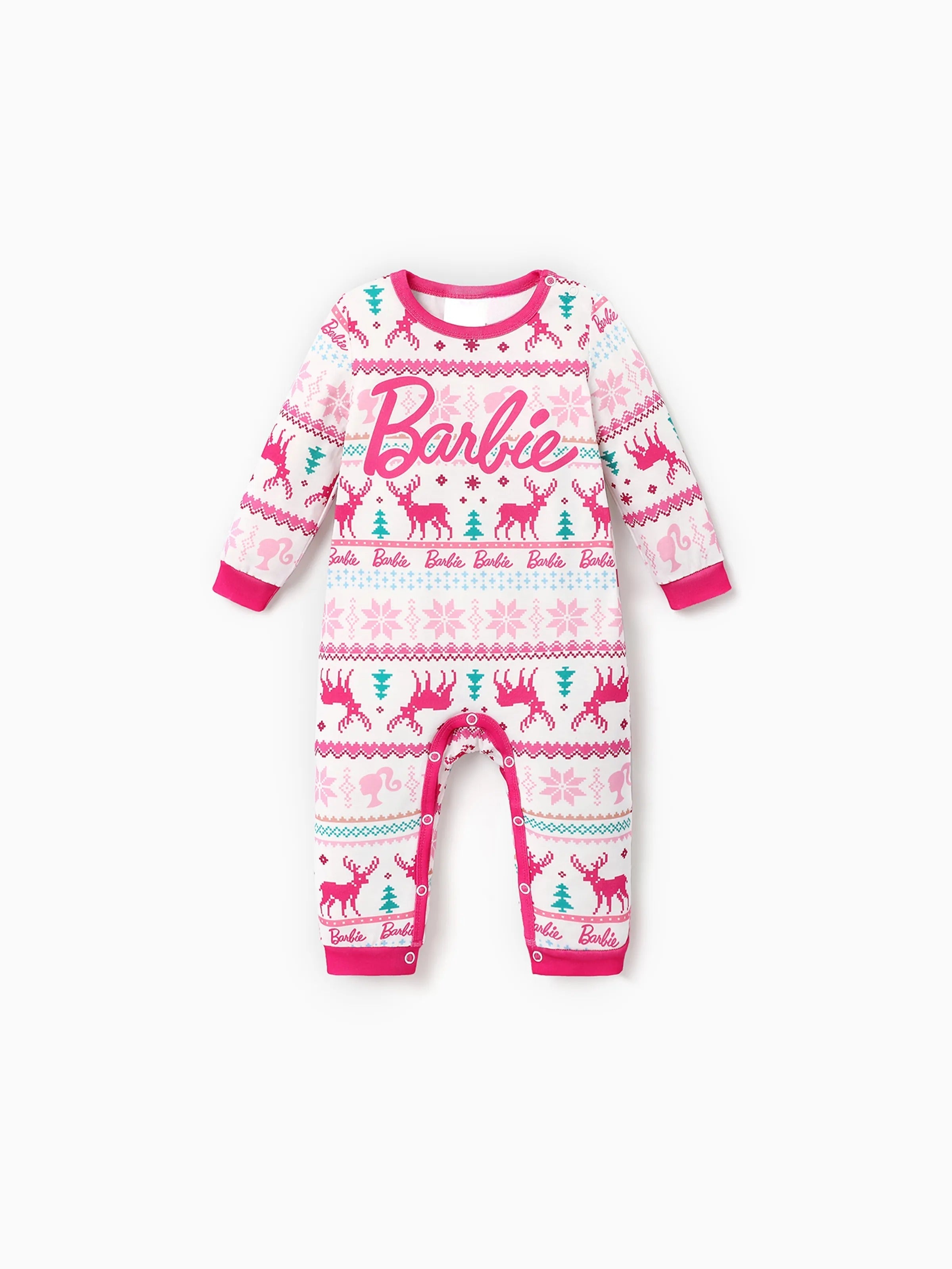 Conjunto familiar navideño de copos de nieve para mamá y yo