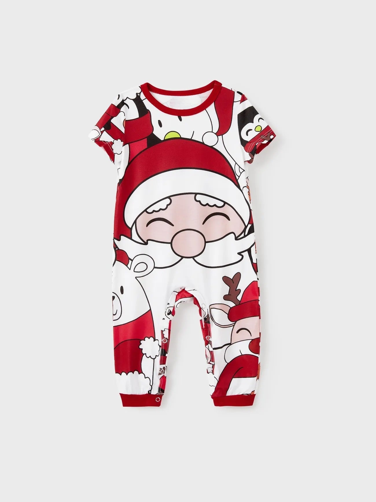 Pijama navideño con Papá Noel para toda la familia