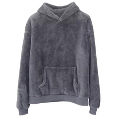 Lässiger Hoodie aus Fleece 