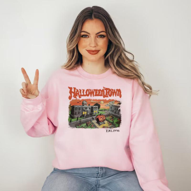 Sudaderas cómodas y estampadas de Halloween (Est. 1998)